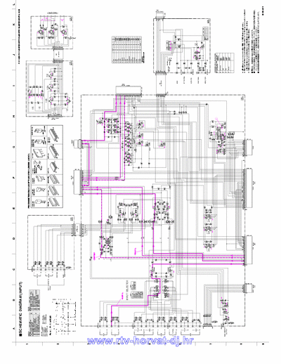 Yamaha RX-V420 (RDS), HTR-5440 (RDS) Schematic Diagram Digital Home Theater Receiver 32Bit - (2.649Kb) Part 1/2 - pag. 5